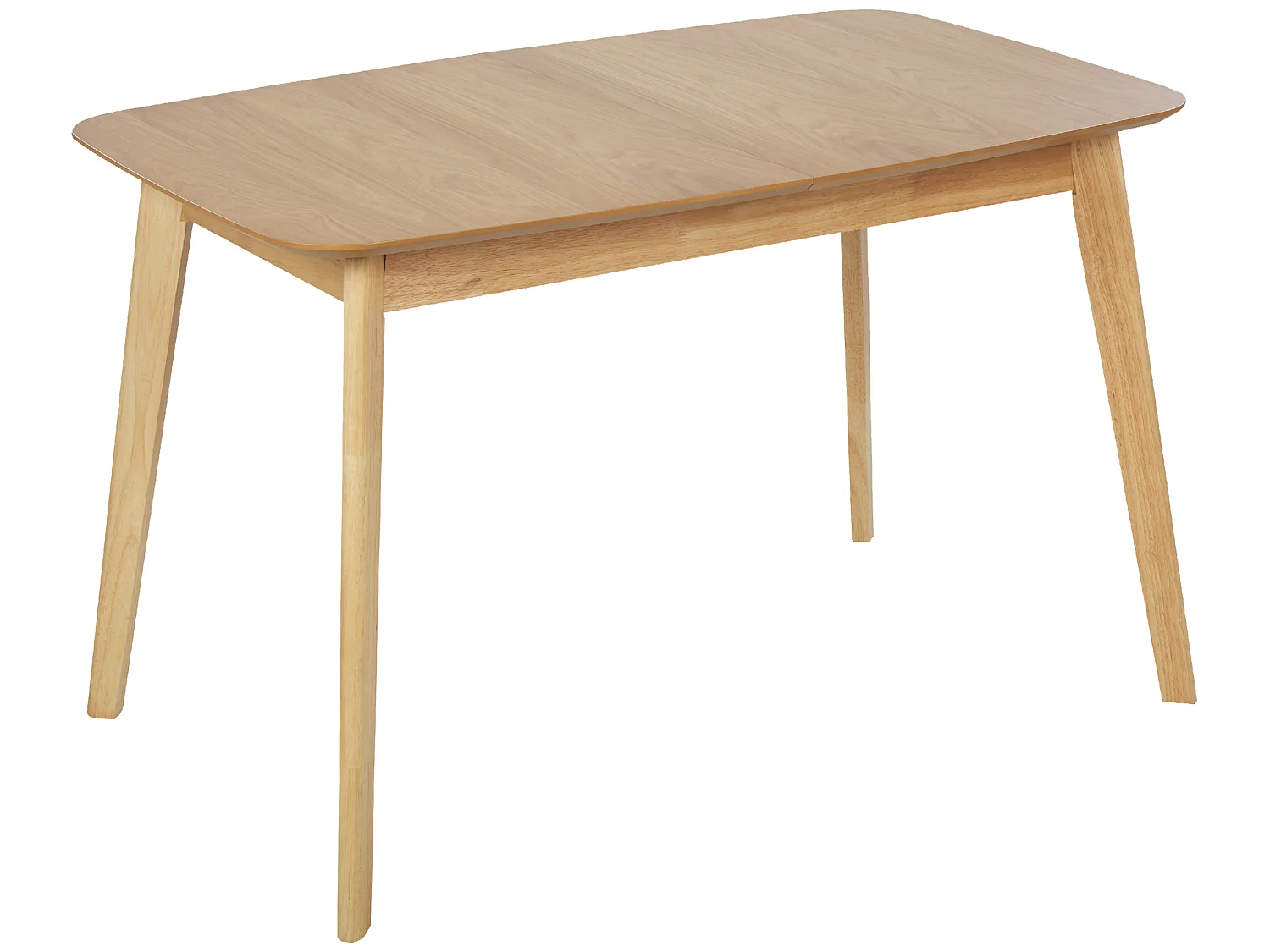 Table de salle à manger extensible MADOX Chêne clair 120/150 cm 75 cm