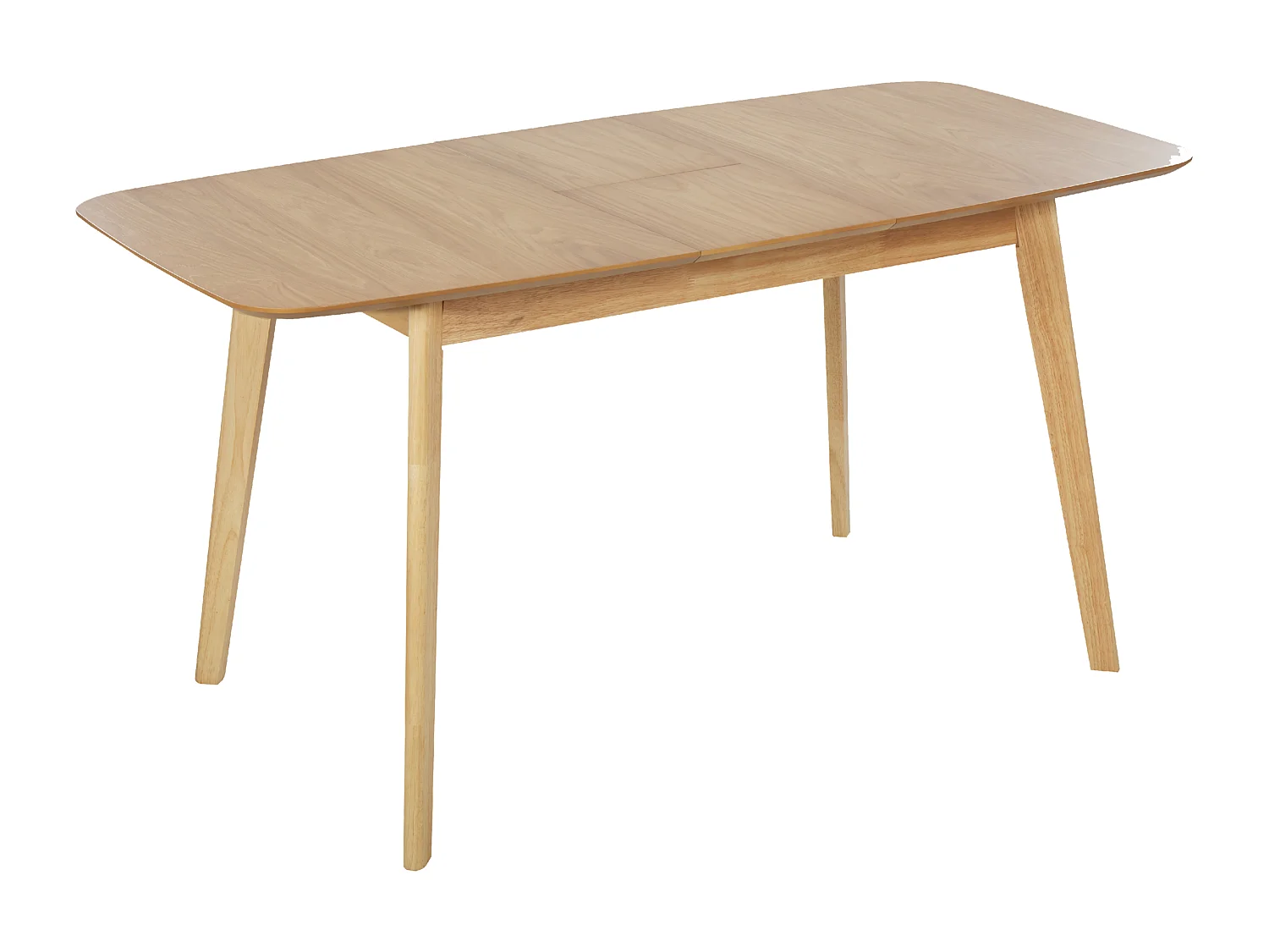 Stół do jadalni rozkładany MADOX Dąb jasny 120/150 cm 75 cm