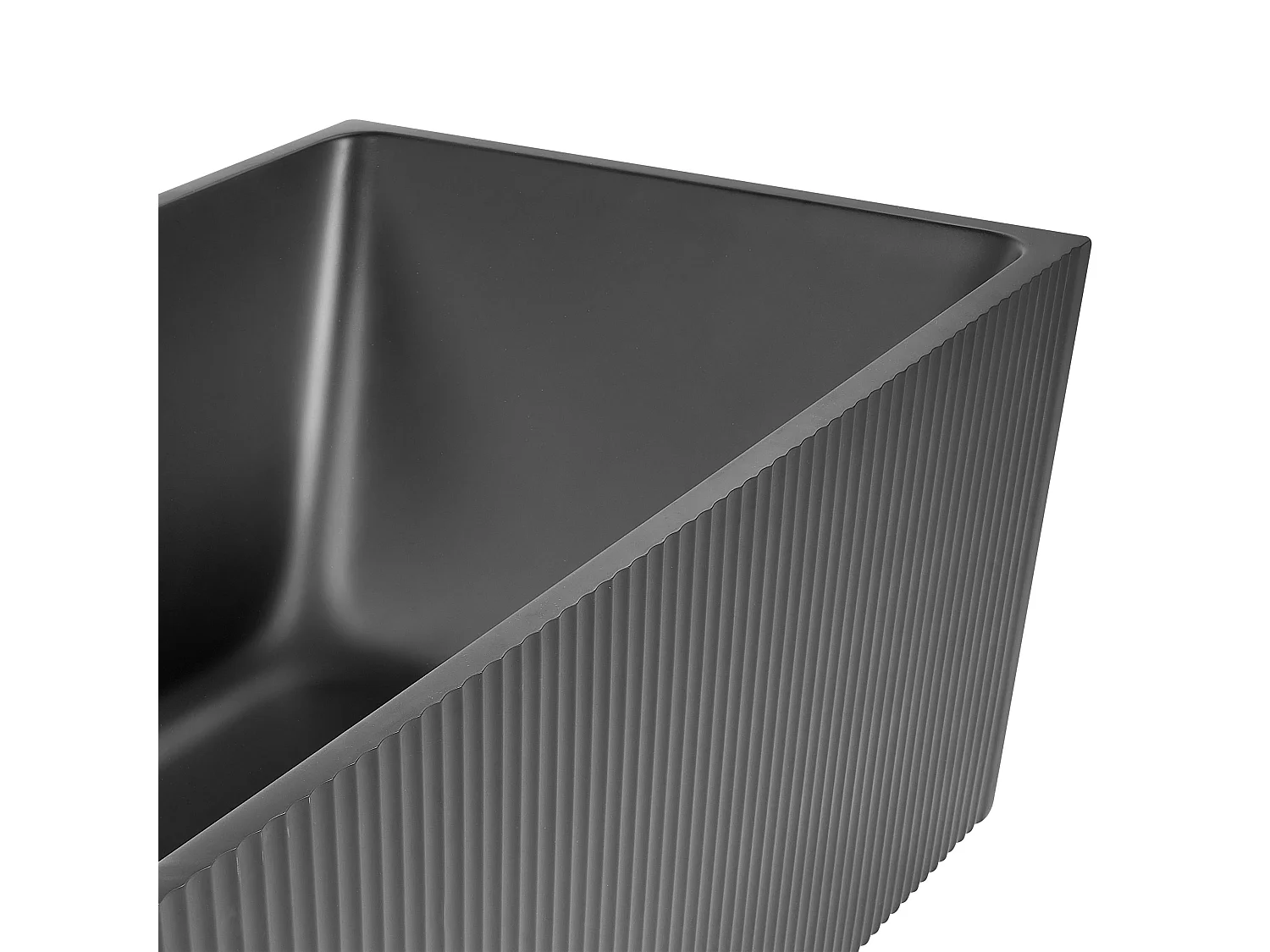 Baignoire îlot GOCTA 170 x 80 cm Noir