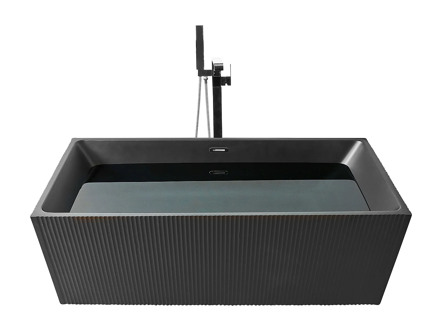 Baignoire îlot GOCTA 170 x 80 cm Noir