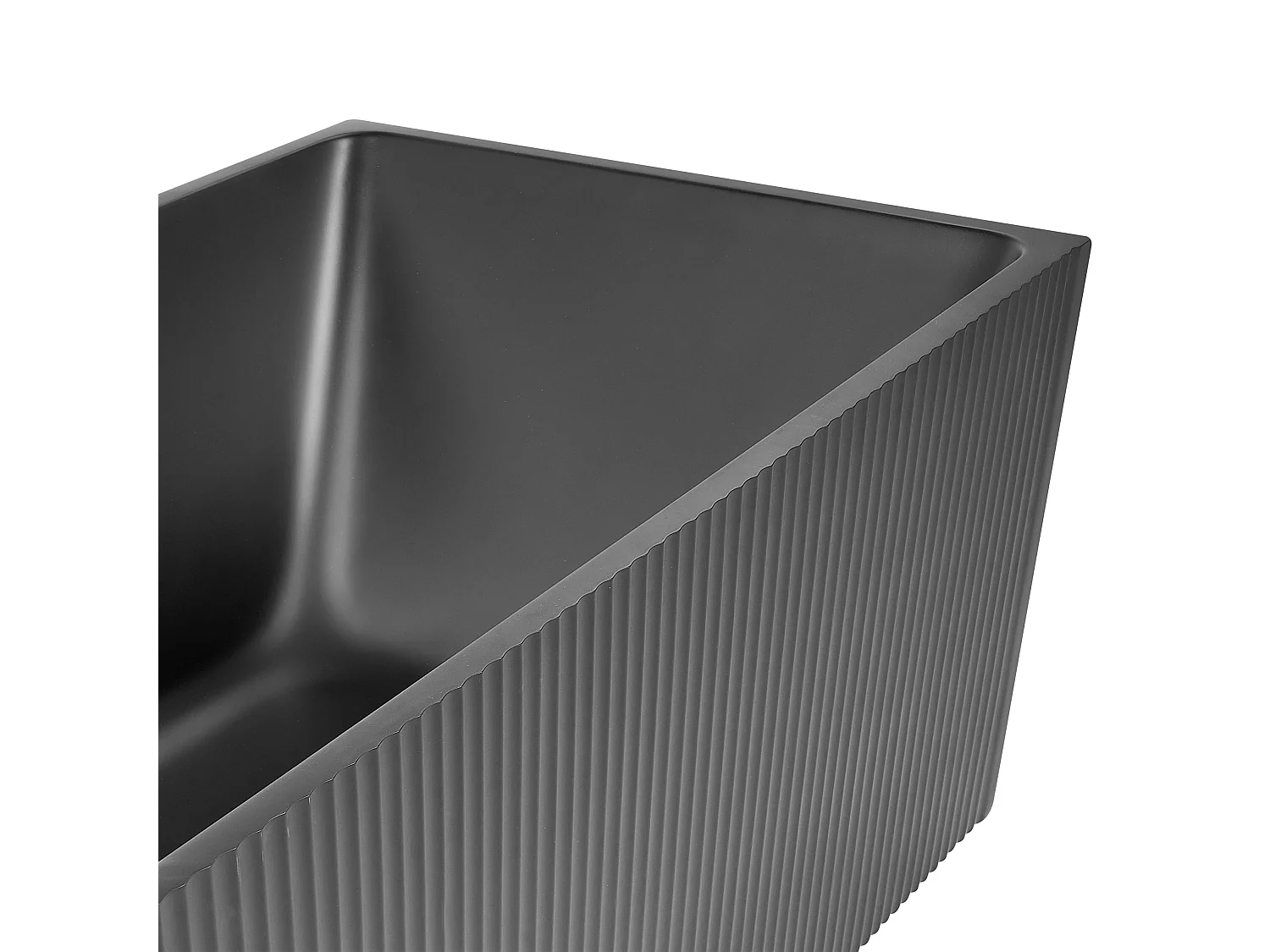 Baignoire îlot GOCTA 170 x 80 cm Noir