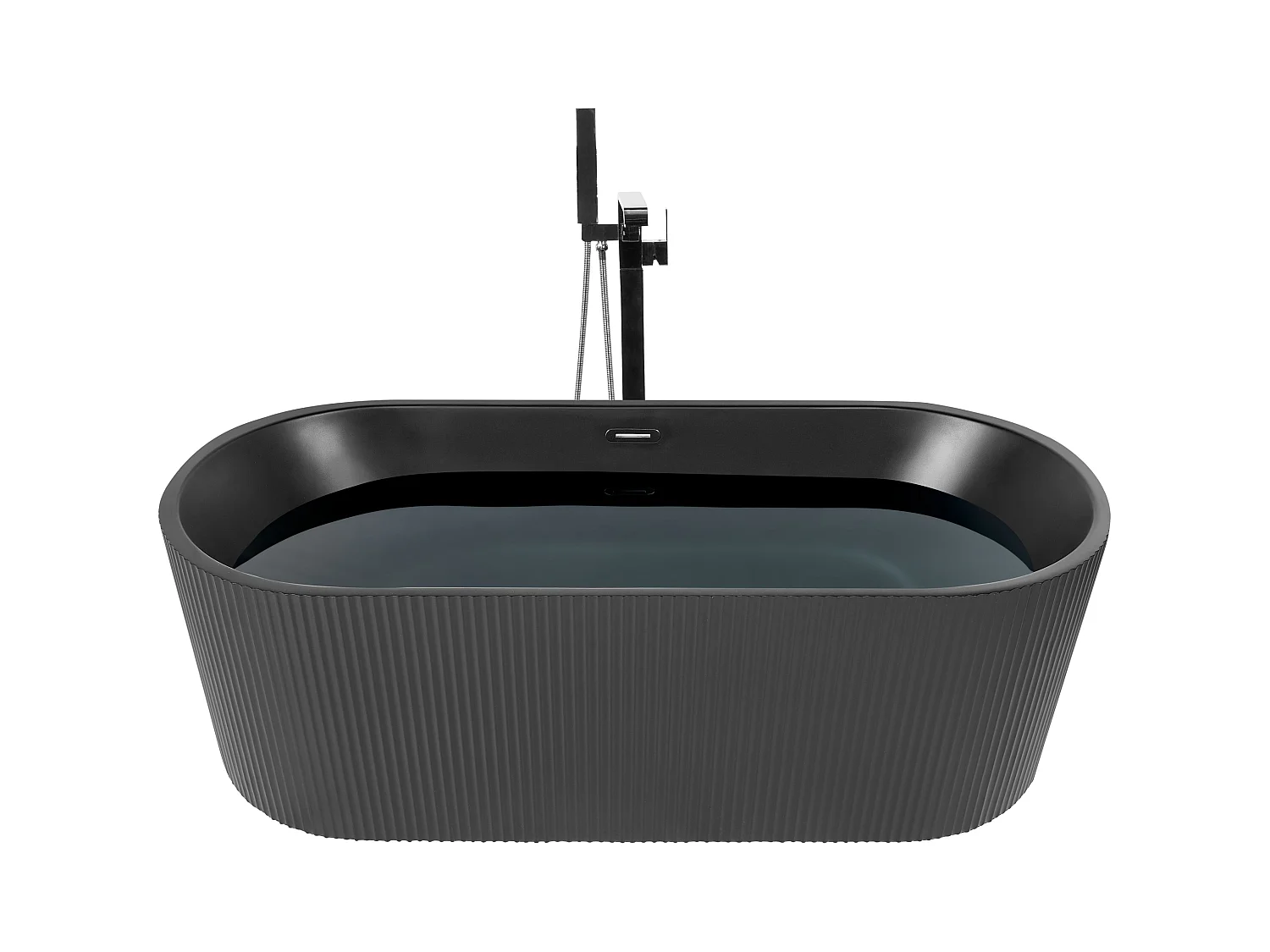 Baignoire îlot GOCTA 169 x 80 cm Noir