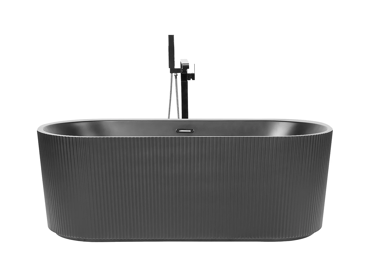 Baignoire îlot GOCTA 169 x 80 cm Noir