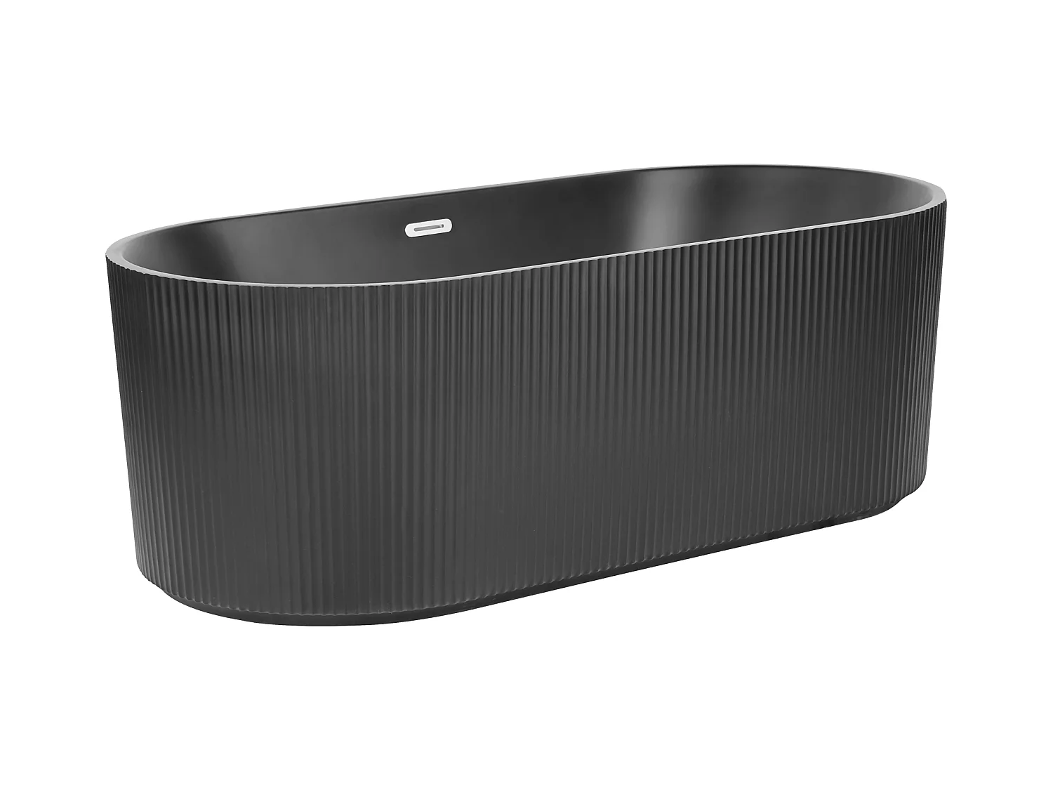 Baignoire îlot GOCTA 169 x 80 cm Noir