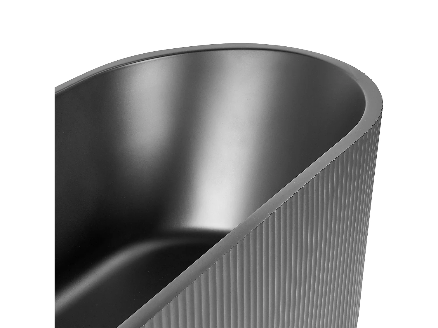 Bañera independiente GOCTA Negro