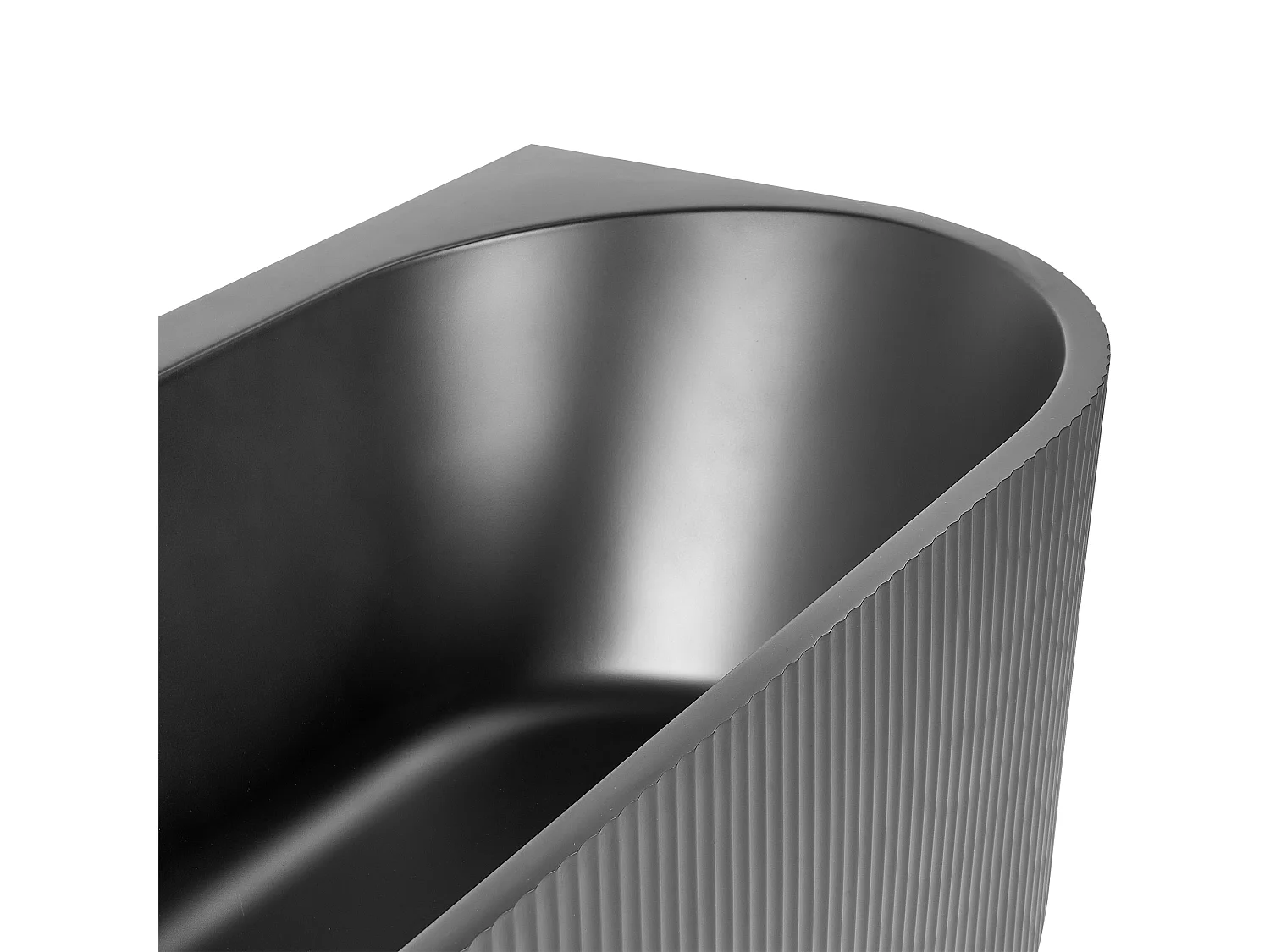 Badkuip GOCTA 170 x 80 cm Zwart