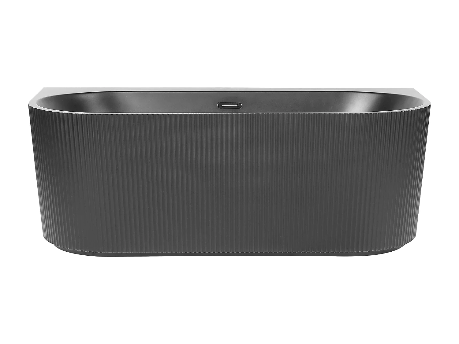 Badkuip GOCTA 170 x 80 cm Zwart