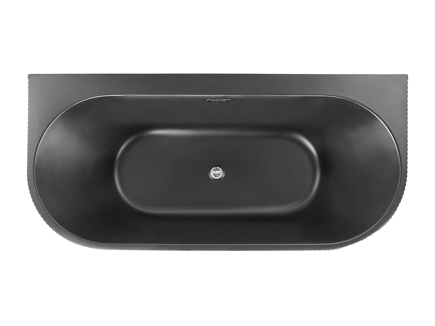 Badkuip GOCTA 170 x 80 cm Zwart