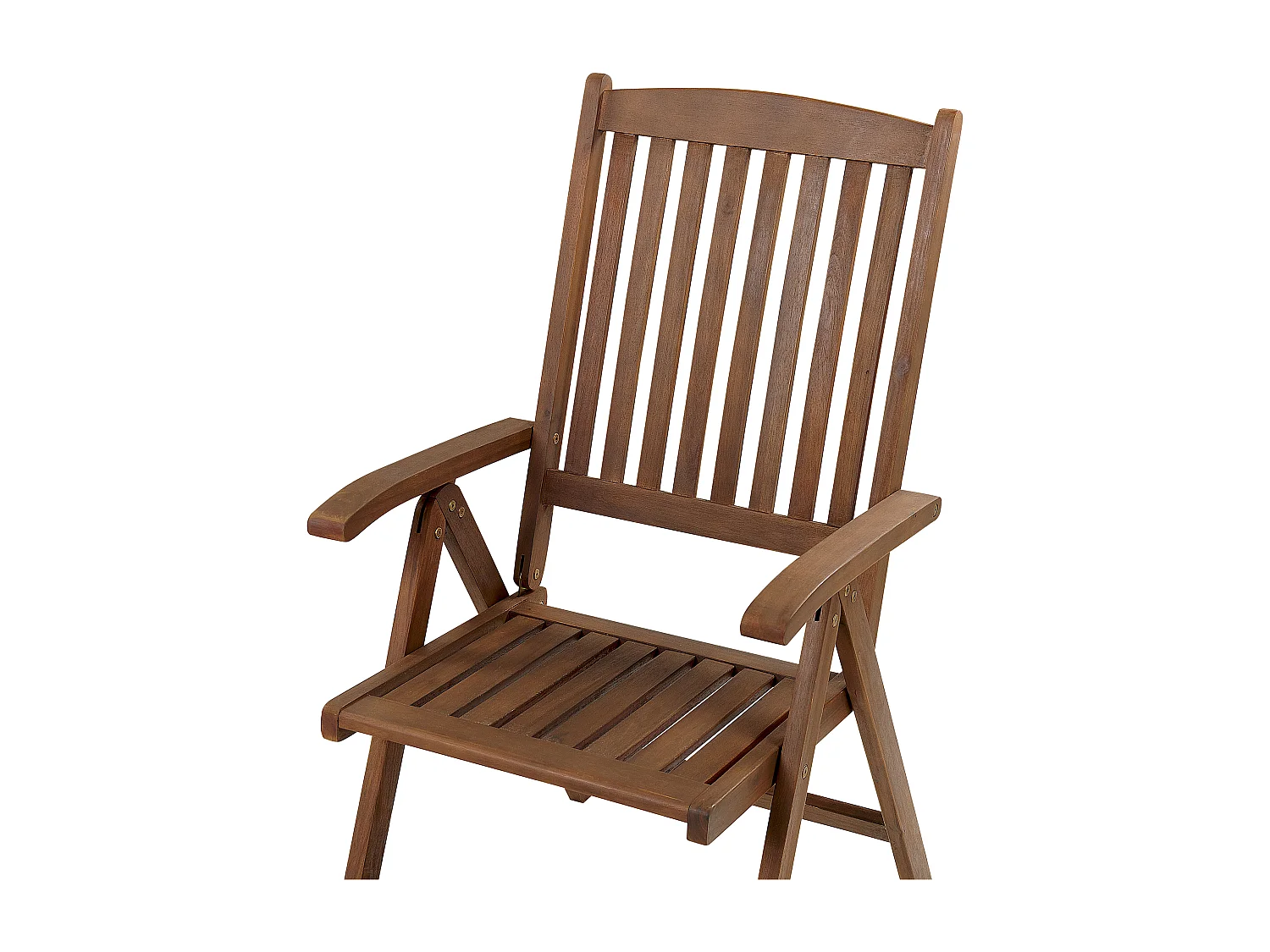 Set di 6 sedie da giardino con cuscini AMANTEA Legno d'acacia Grigio