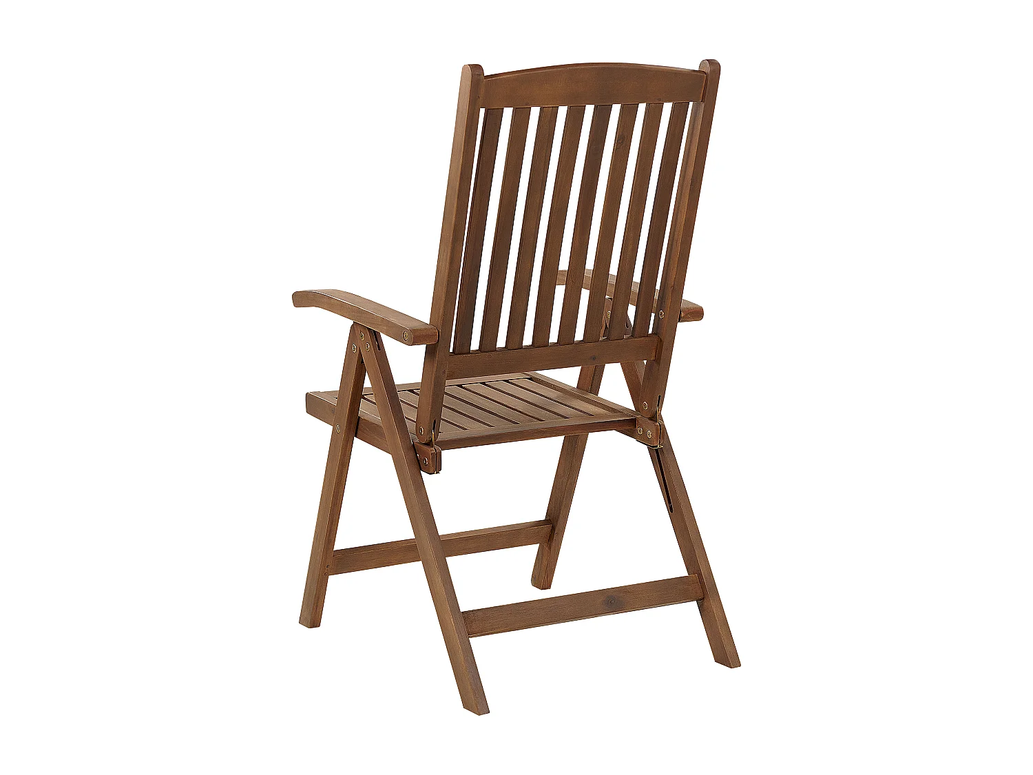 Set di 6 sedie da giardino con cuscini AMANTEA Legno d'acacia Bianco sporco