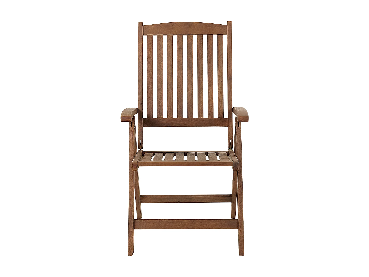 Set di 2 sedie da giardino con cuscini AMANTEA Legno d'acacia Grigio