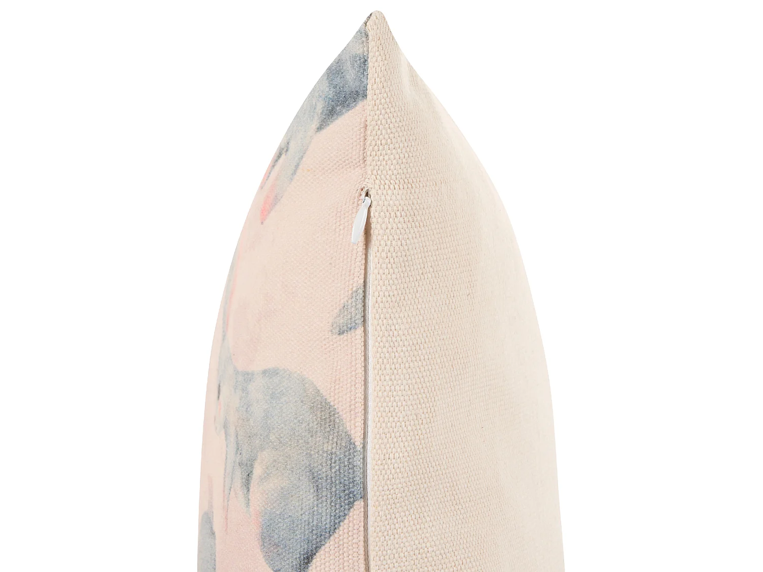 Lot de 2 coussins en coton à motif de lapin rose 45 x 45 cm RATIBIDA