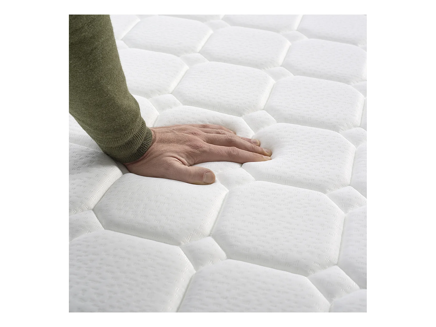 Naturalex - Extrafresh à ressorts ensachés 160x200 cm - Épais 30 cm - Visco Thermorégulateur - Tissu Premium - Confort - Haute Qualité - Respirabilité optimale