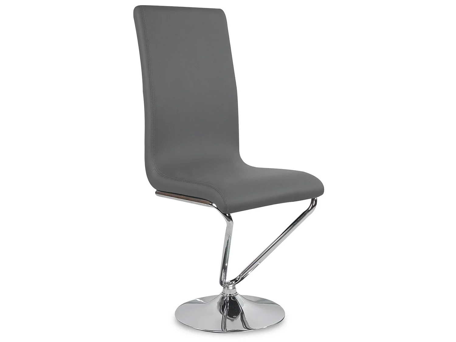 Lot de 6 chaises design Colami Gris