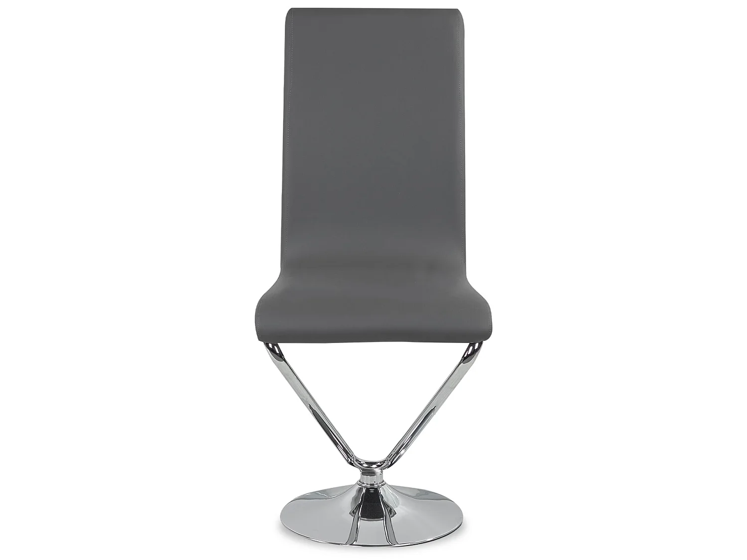 Lot de 6 chaises design Colami Gris