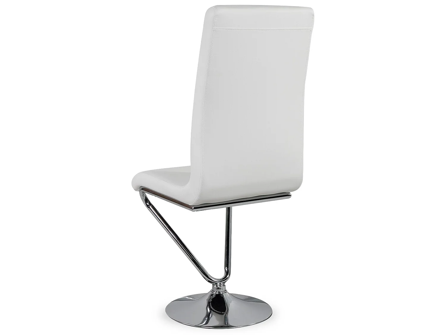 Lot de 6 chaises design Colami Blanc