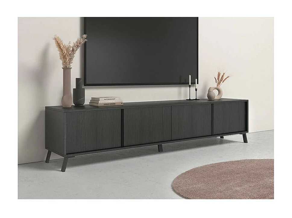 Meuble TV 4 Portes L205 cm - City