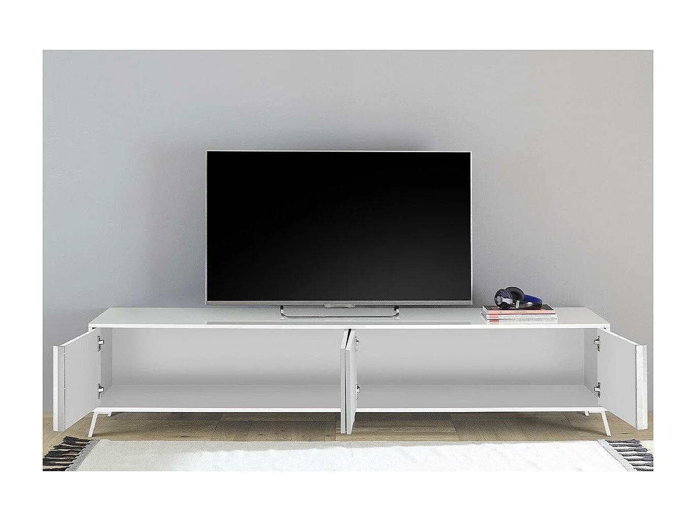 Meuble TV 4 Portes L205 cm - City