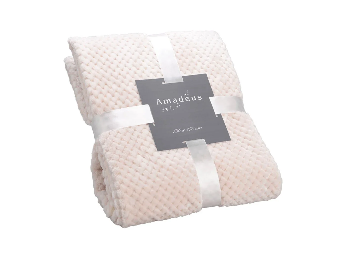 Plaid Damier crème 170x240 cm