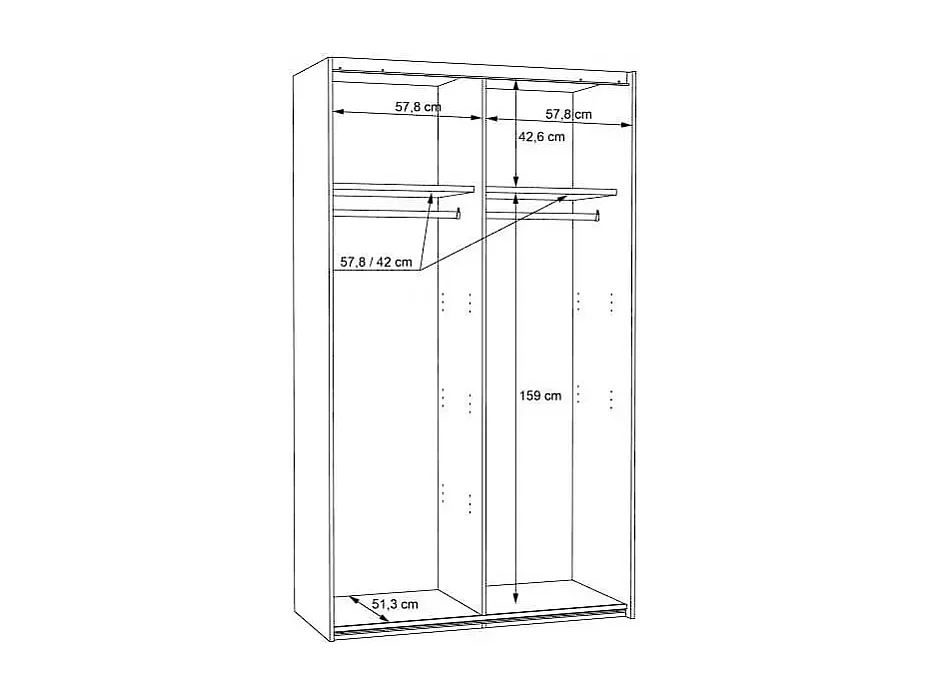Armadio Drimer L (200cm)