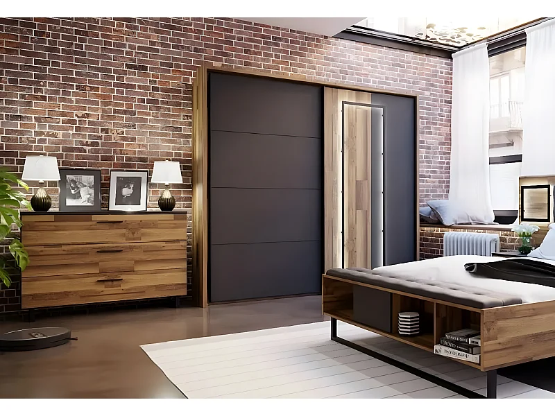 Armoire Remo Lux (280cm)