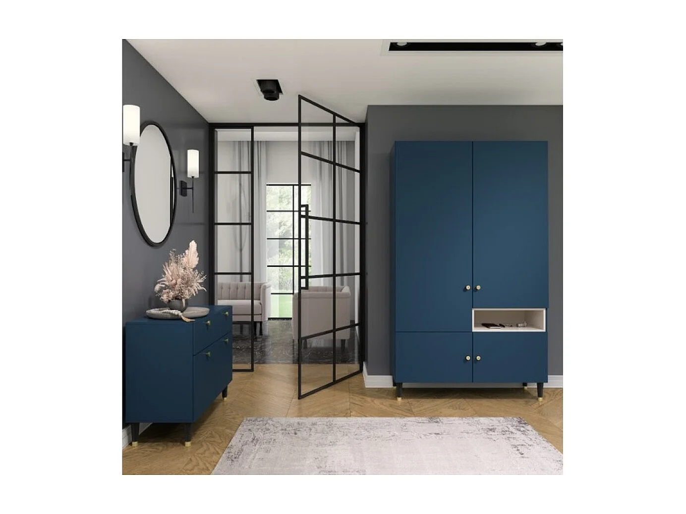 Guardaroba Varese M (120cm)/In Magazzino