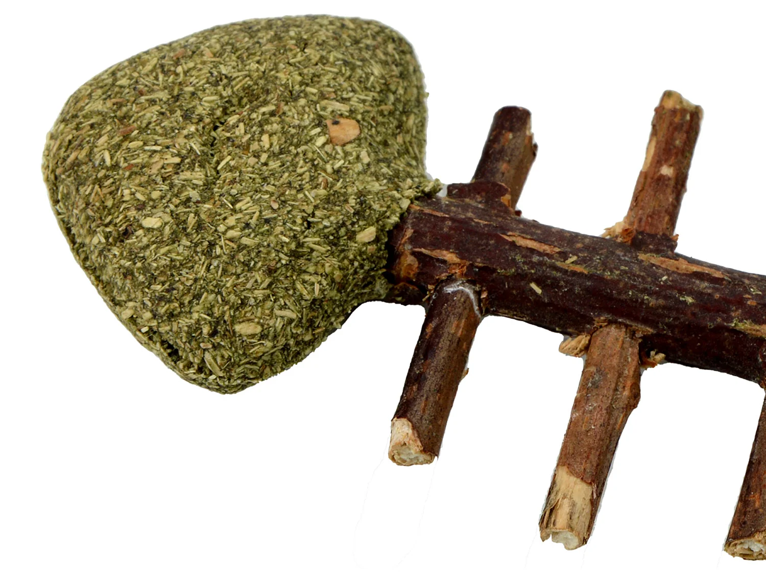 Jouet arete de poisson matatabi et herbe a chat