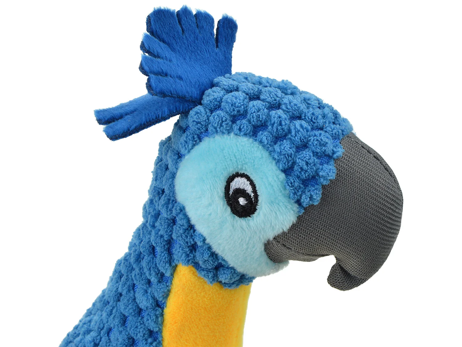 Jouet peluche Carlos le perroquet corde pour chien