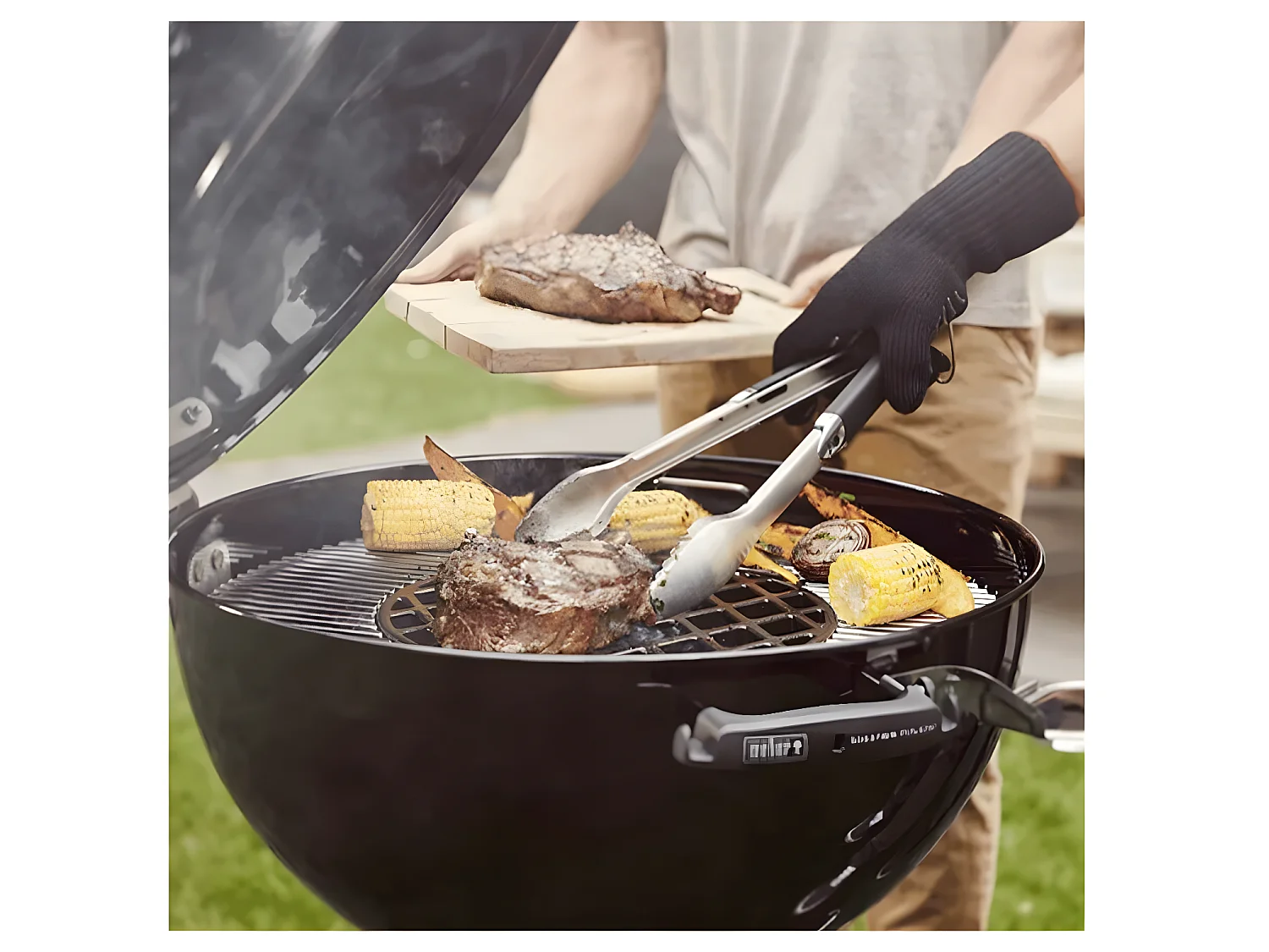 Weber Barbecue à charbon 57cm noir - MASTERTOUGBSE5770P