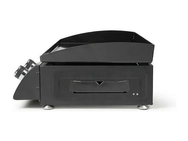 Plancha a gaz - LIVOO - DOC296 - 2 bruleurs - Gris