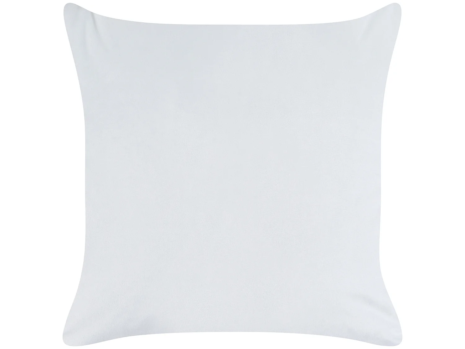 Lot de 2 coussins décoratifs TWEEDIA Coton 45 x 45 cm Blanc