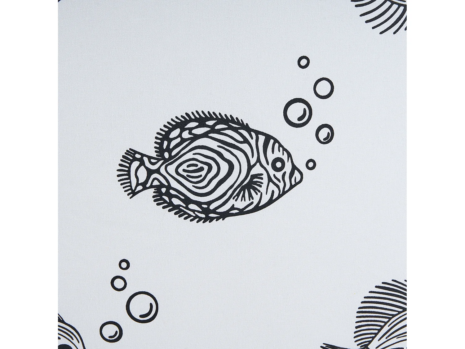 Lot de 2 coussins décoratifs TWEEDIA Coton 45 x 45 cm Blanc