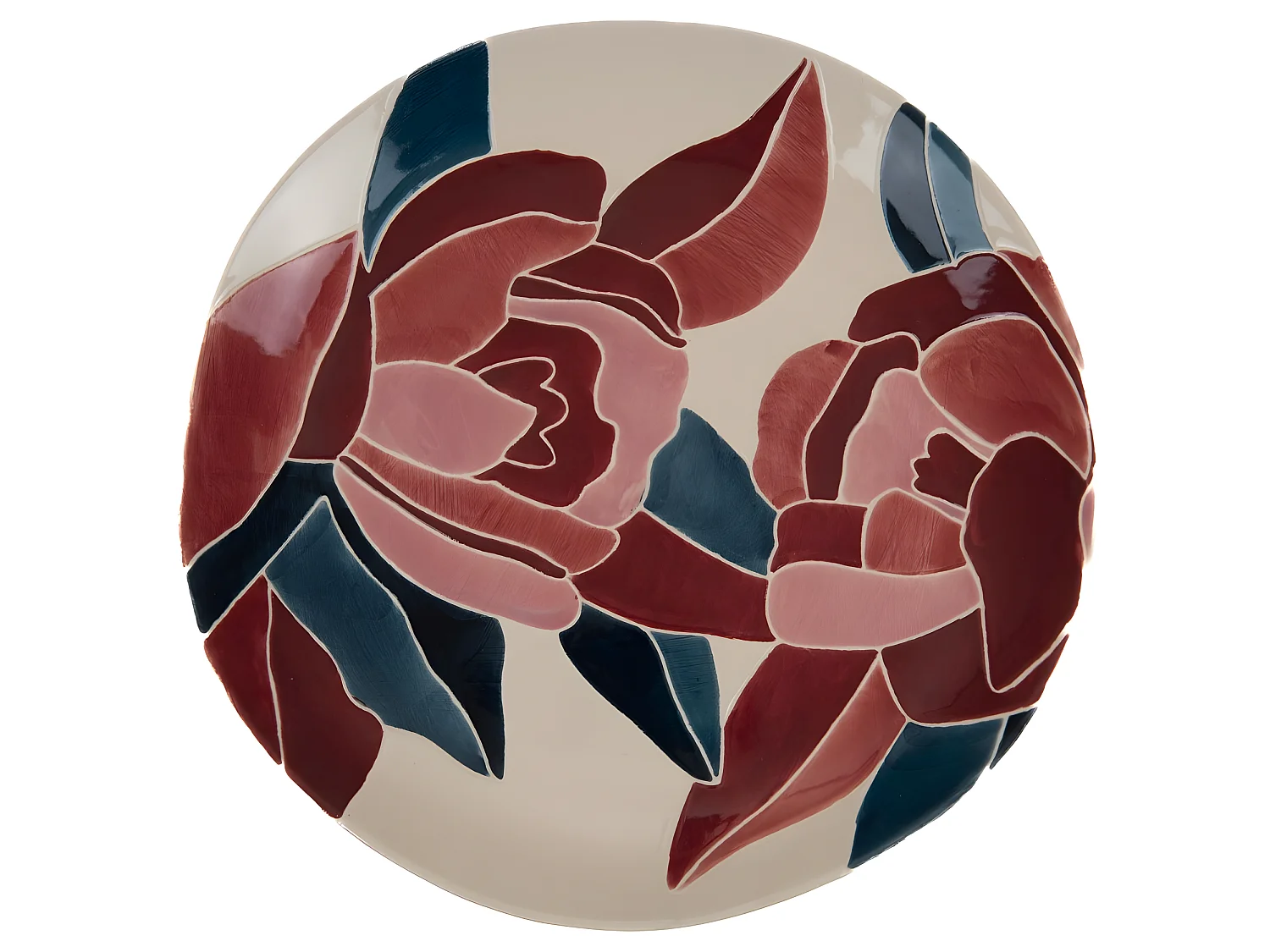 Assiette plate Romane 25 cm (lot de 6)