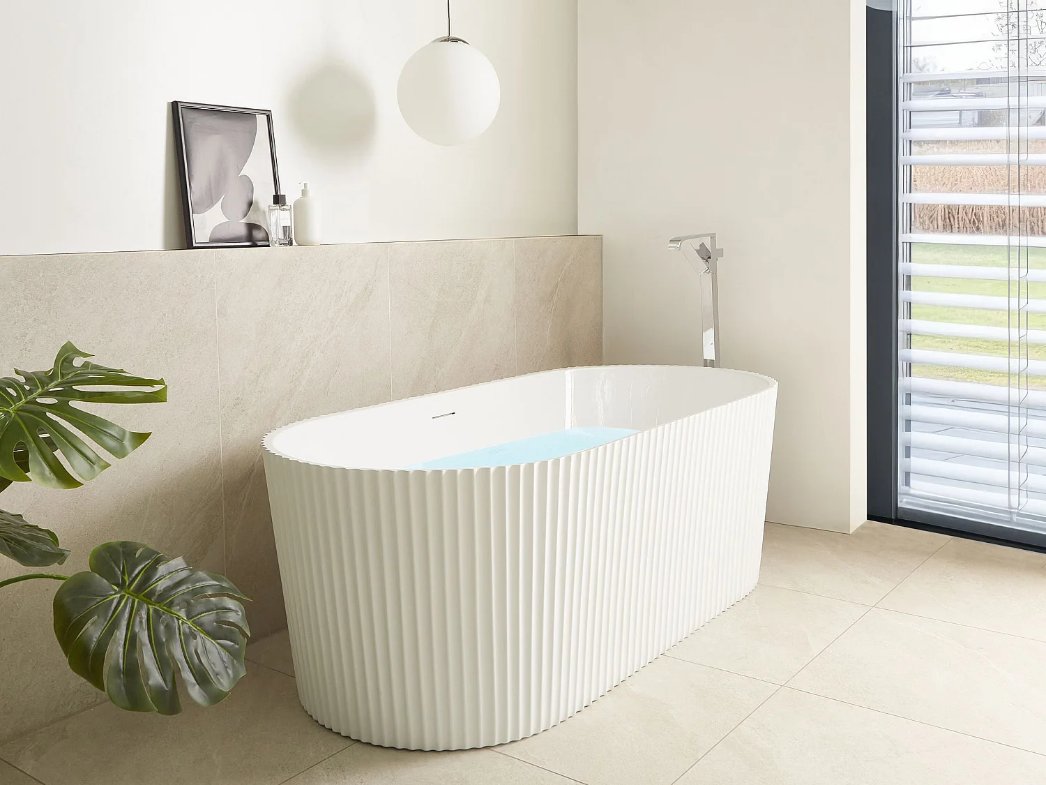 Baignoire îlot GOCTA 170 x 80 cm Blanc