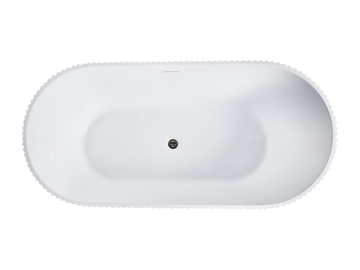 Baignoire îlot GOCTA 170 x 80 cm Blanc