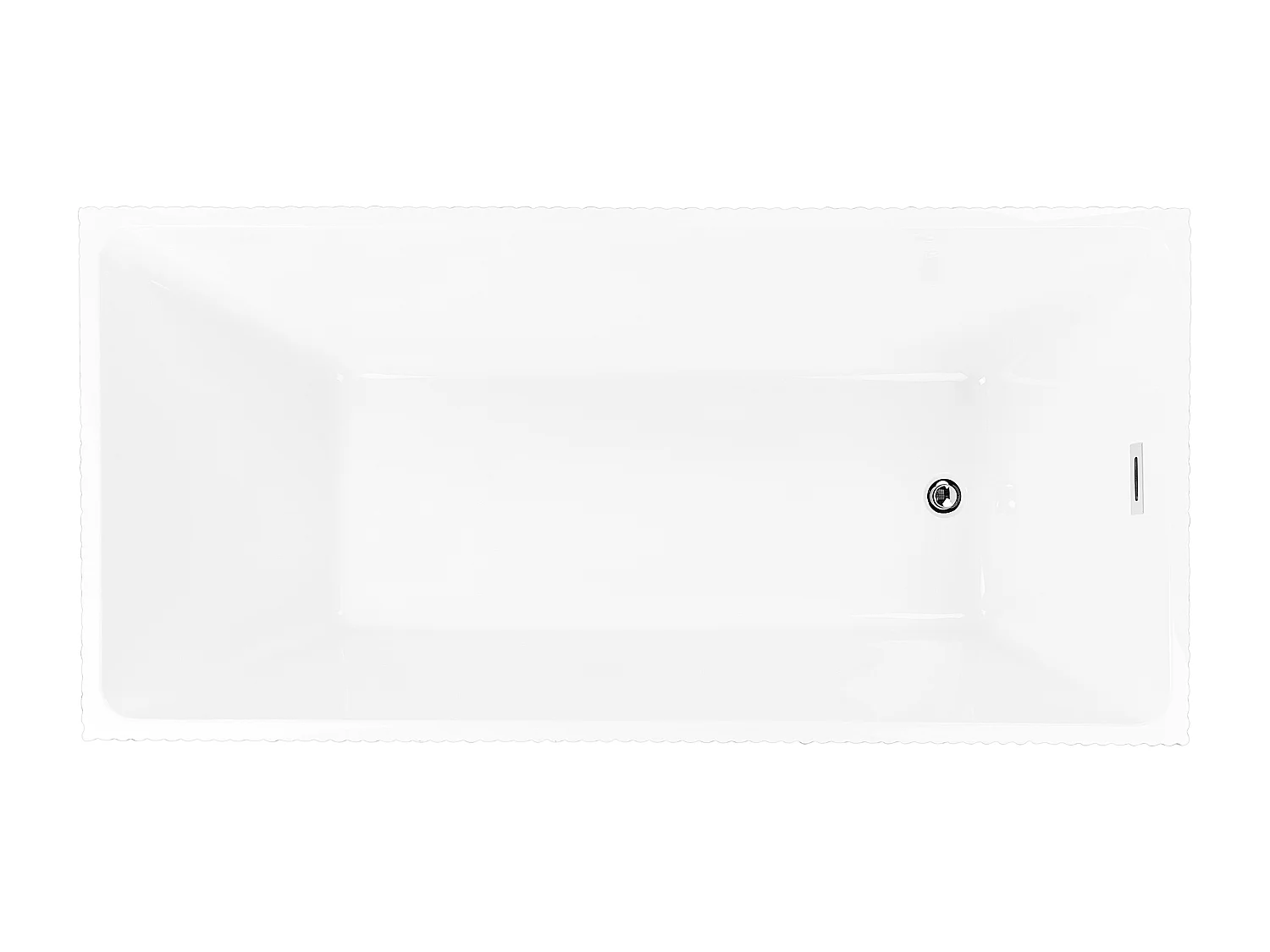 Baignoire îlot GOCTA 169 x 80 cm Blanc