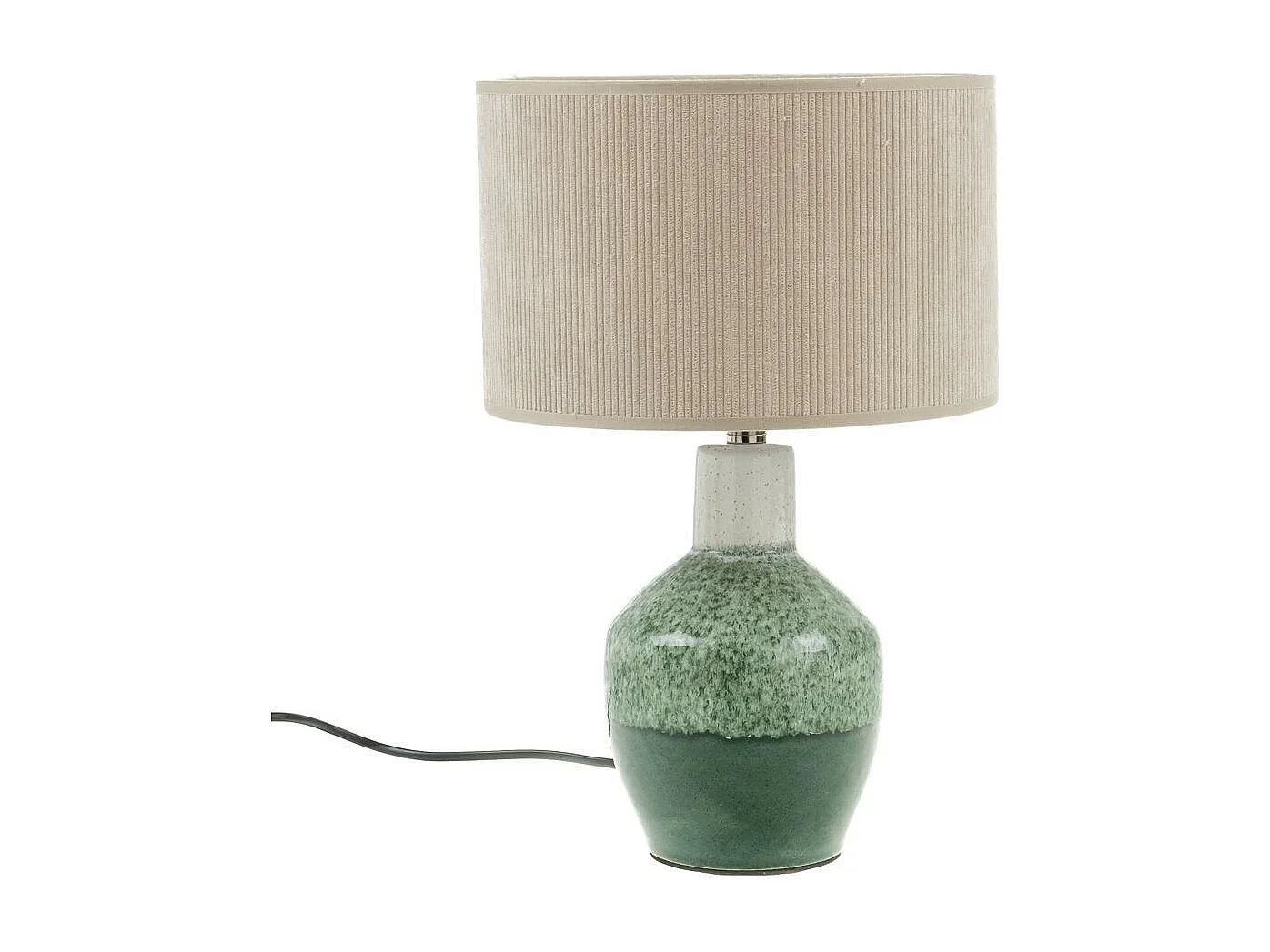 Lampe green petit modèle velours 45 cm