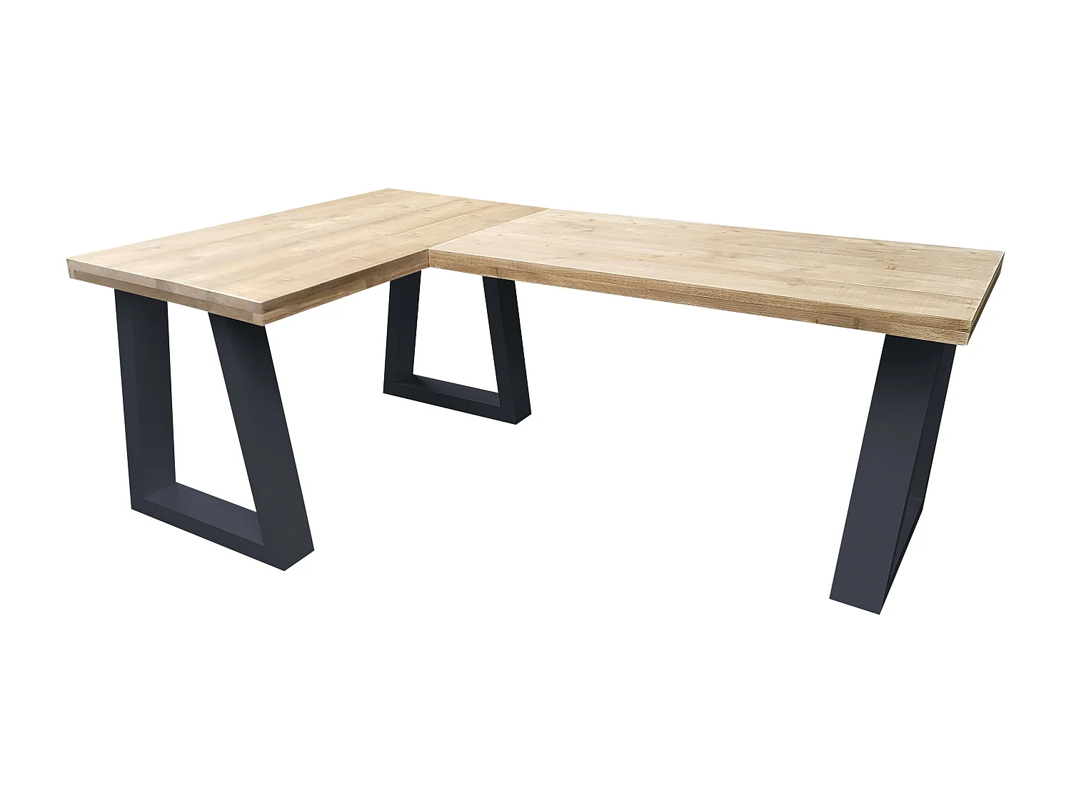 Wood4you - hoekbureau - vancouver steigerhout - 200130 anthracite