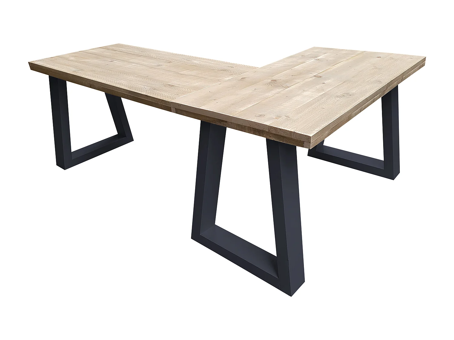 Wood4you - hoekbureau - vancouver steigerhout - 200130 anthracite