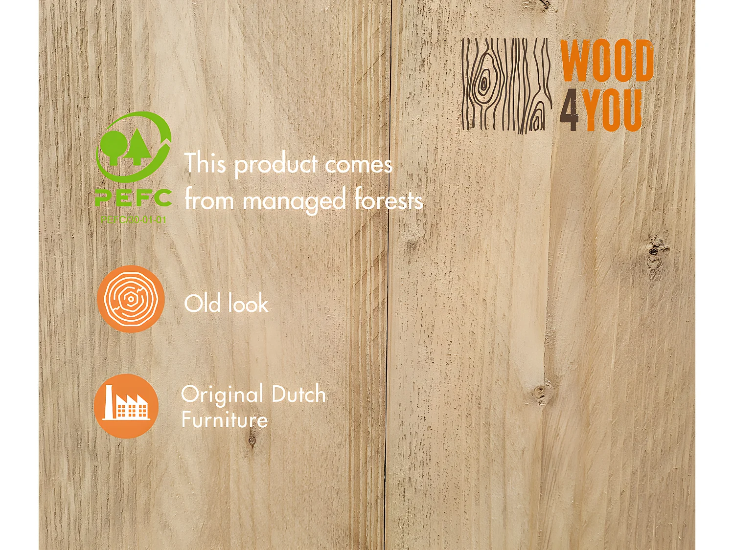 Wood4you - Bureau - Vancouver steigerhout 160Lx70Dx75H Zwart