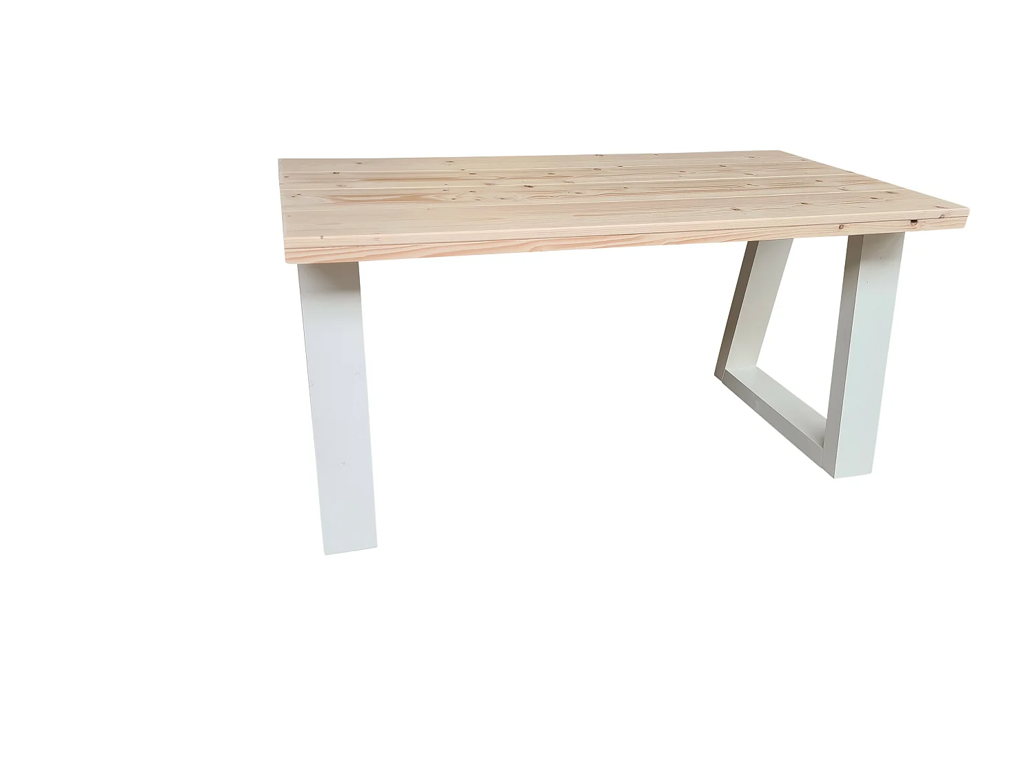 Wood4you - Bureau - Vancouver vurenhout 130Lx70Dx75H Wit