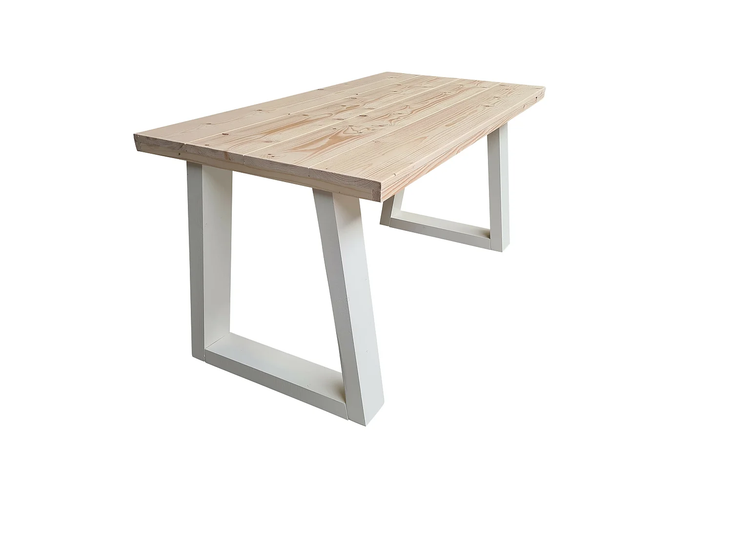 Wood4you - Bureau - Vancouver vurenhout 130Lx70Dx75H Wit