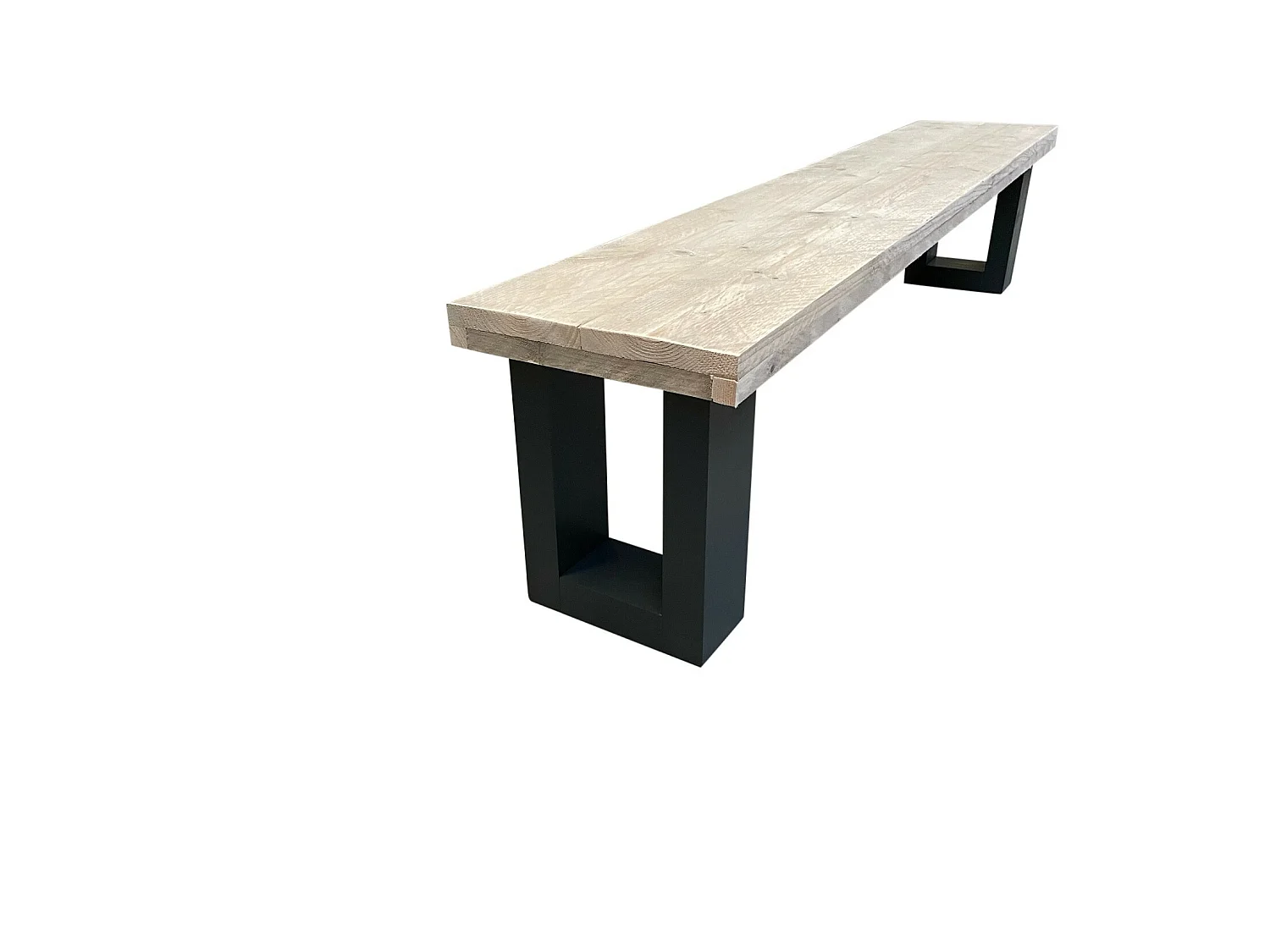 Wood4you - Banc de Jardin New England Échafaudage Bois 120Lx40Hx38P cm anthracite