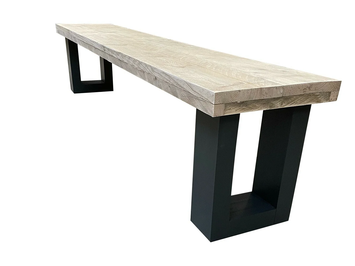 Wood4you - Banc de Jardin New England Échafaudage Bois 130Lx40Hx38P cm anthracite