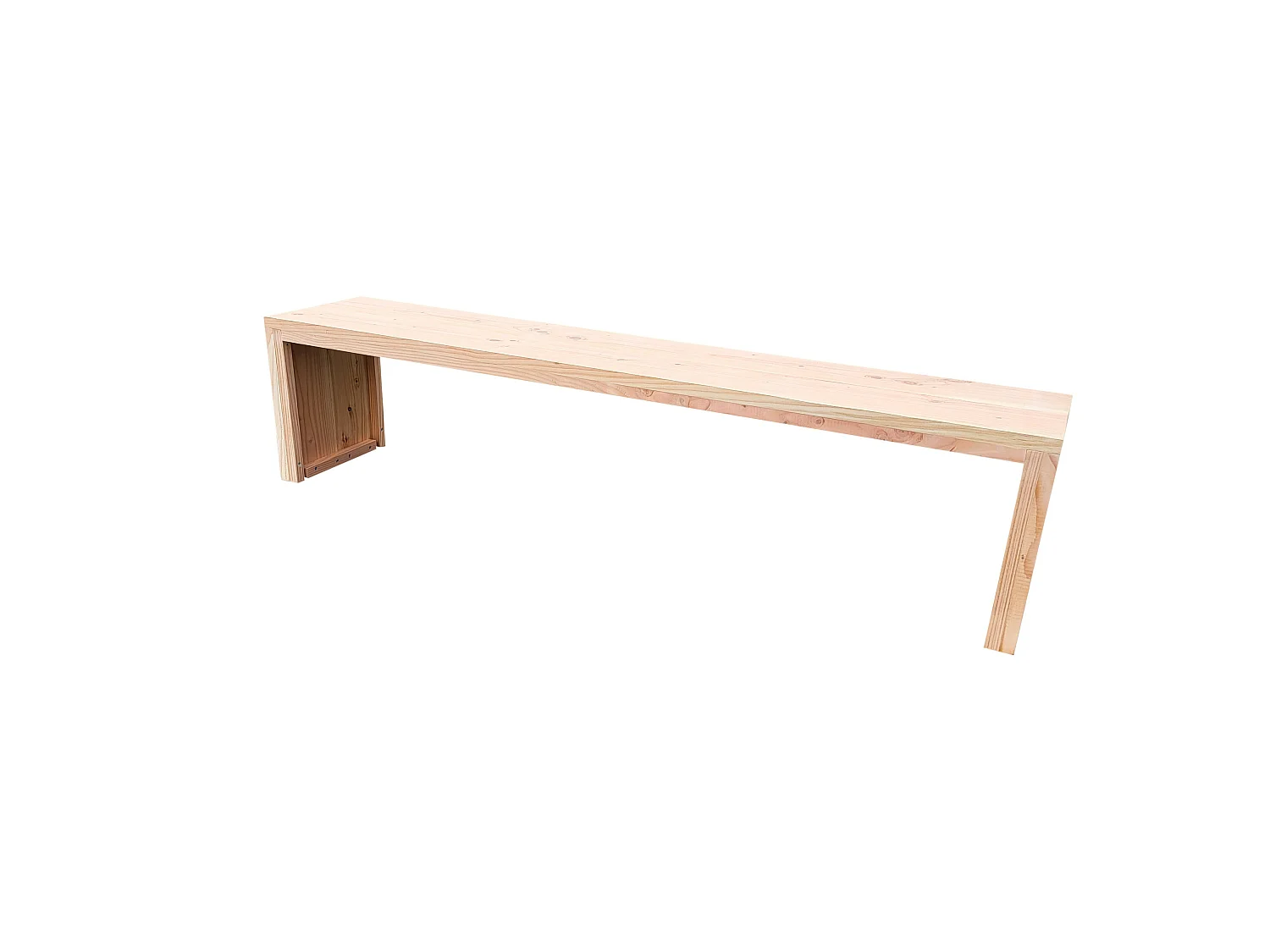 Wood4you - Banc de jardin Amsterdam Douglas 120Lx43Hx38D cm