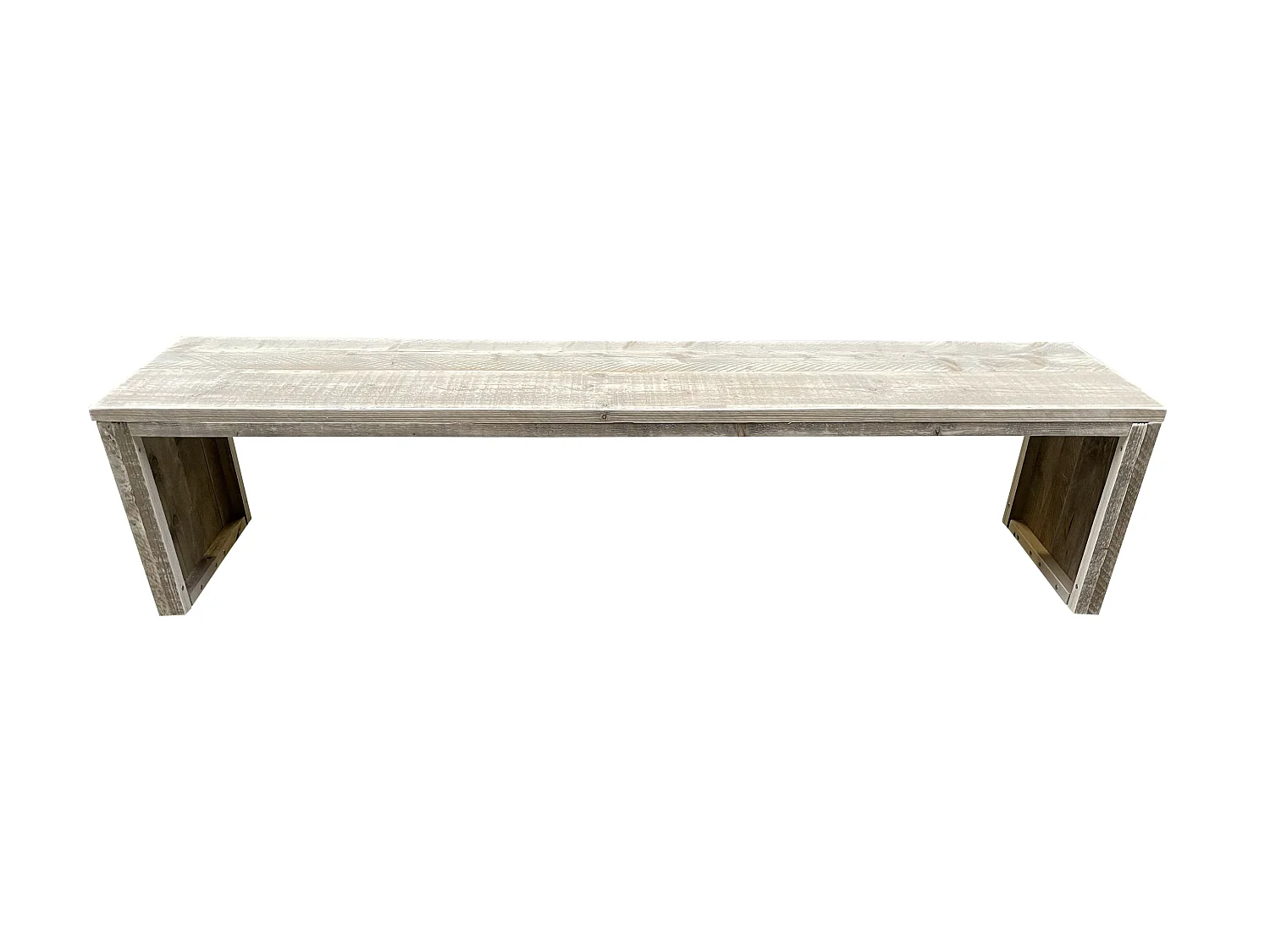 Wood4you - Banc de jardin Amsterdam échafaudage bois 130Lx43Hx38P cm