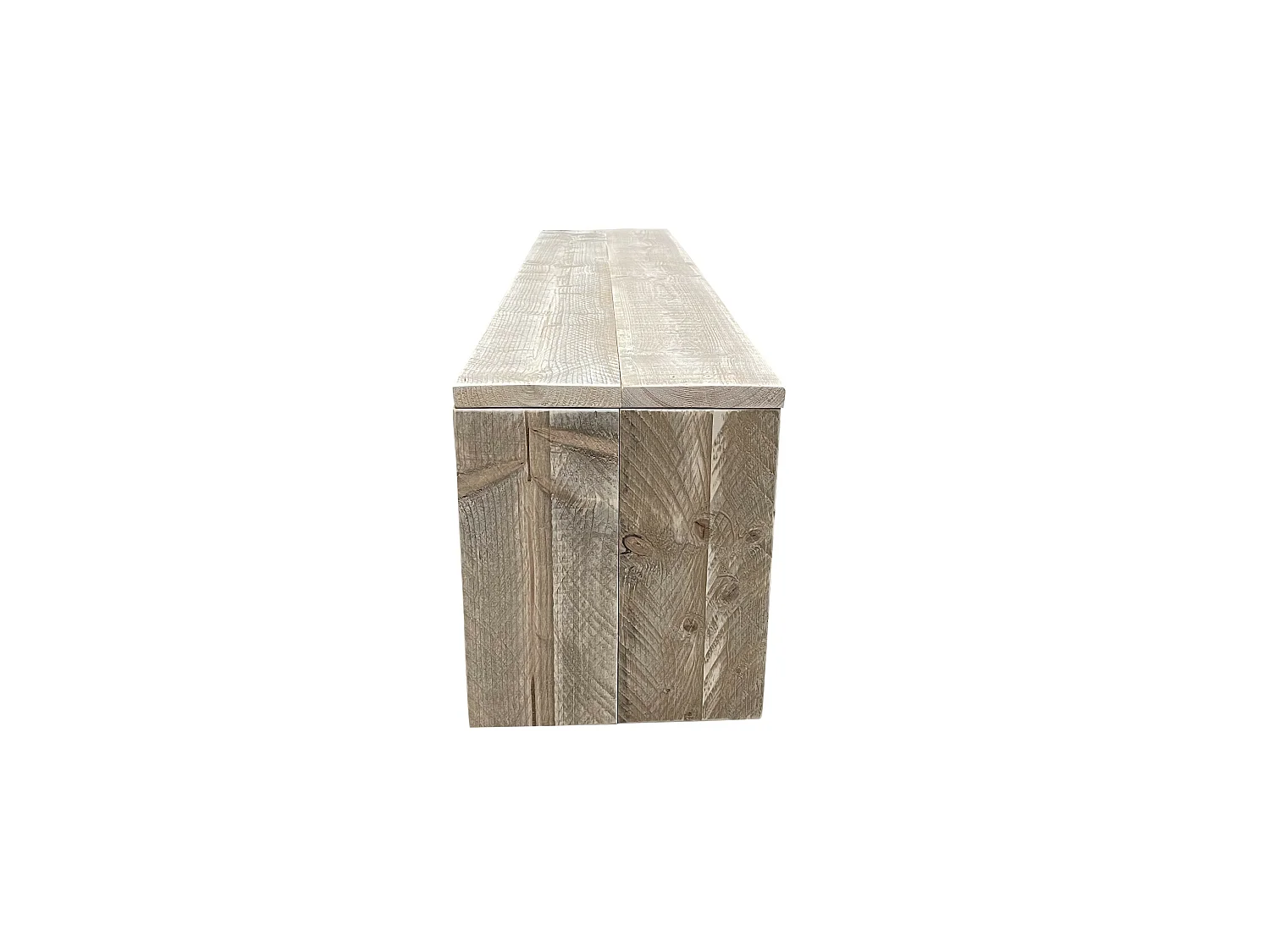 Wood4you - Banc de jardin Amsterdam échafaudage bois 130Lx43Hx38P cm