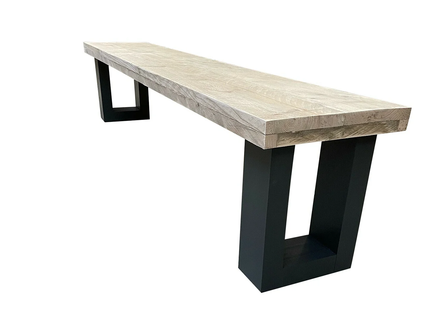 Wood4you - Banc de Jardin New England Échafaudage Bois 200Lx40Hx38P cm anthracite