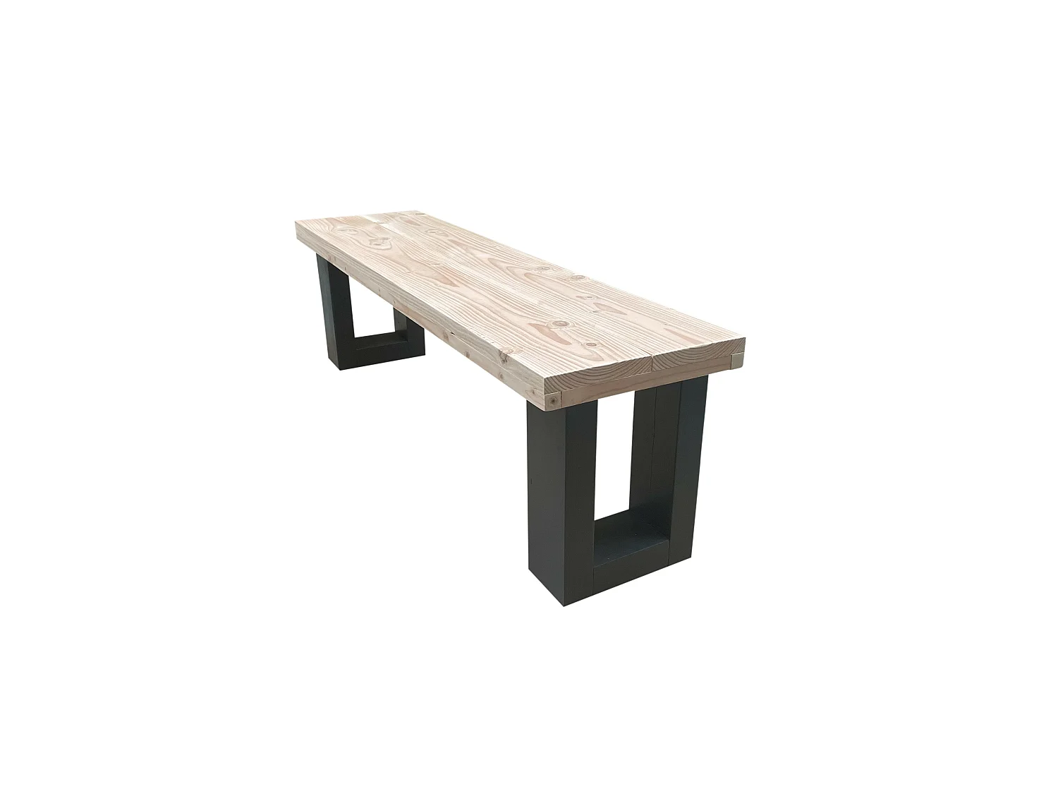 Wood4you - Banc de jardin New England Douglas - 200Lx40Hx38D cm anthracite