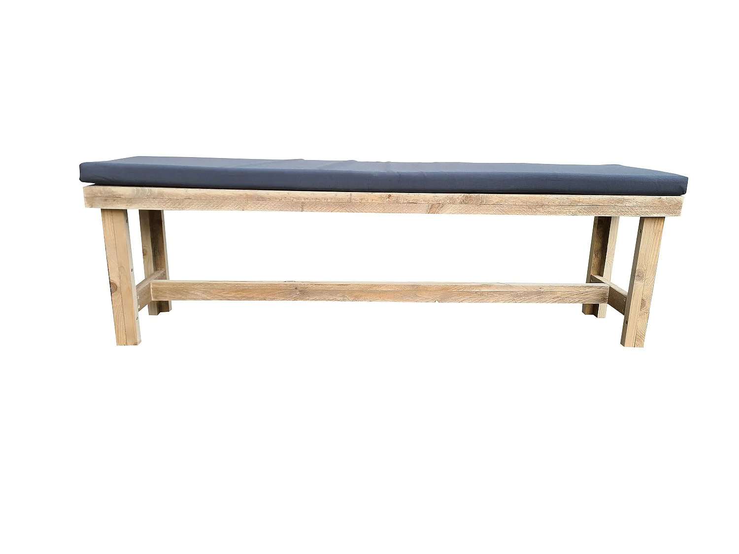 Banca da giardino Rotterdam steigerhout - 170Lx49Hx38D cm